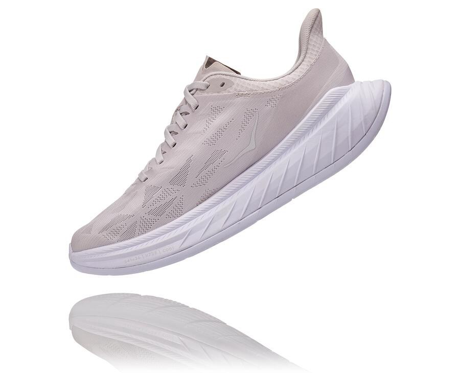 Tenis Hoka One One Hombre Blancos - Carbon X 2 - DACQ91450